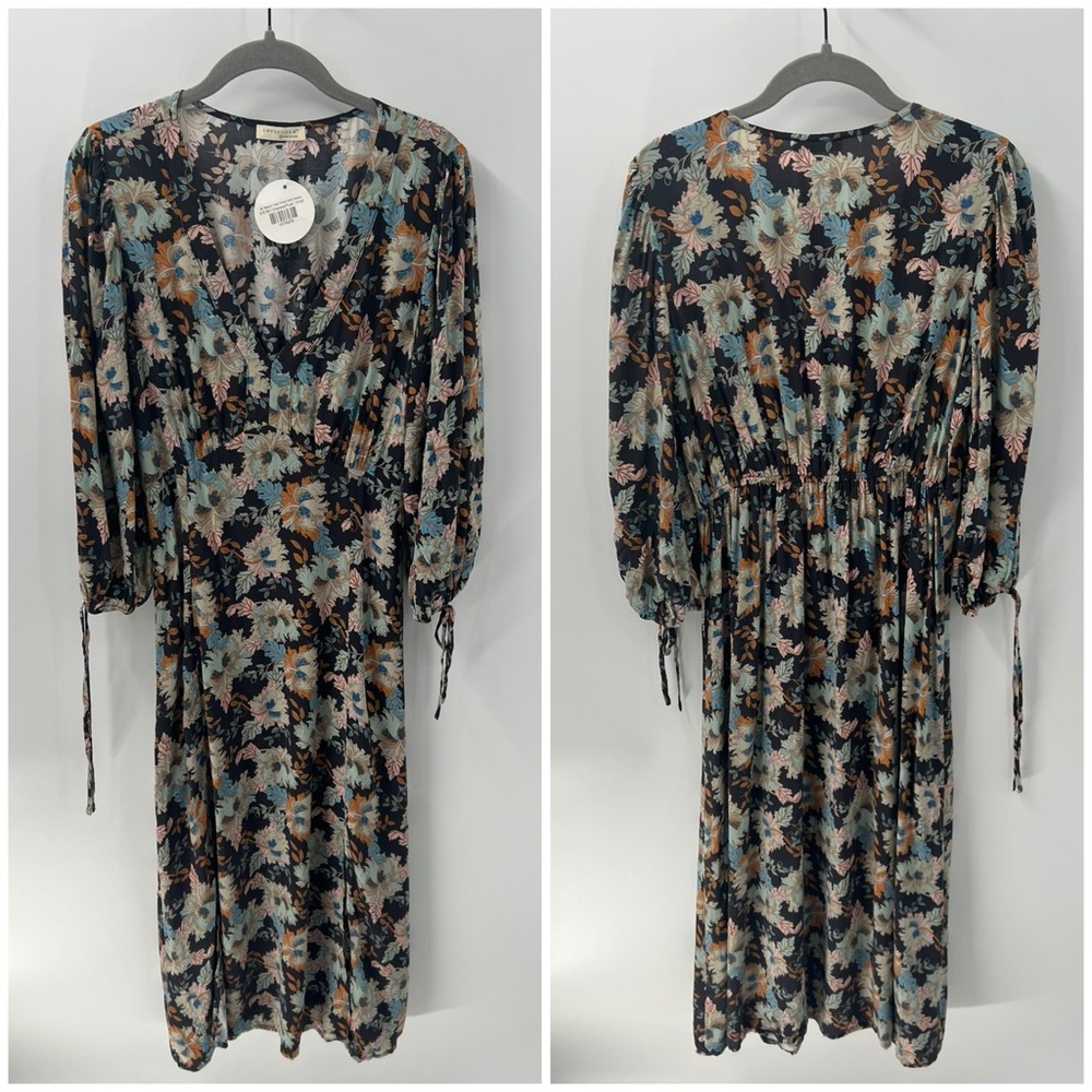 Lovestitch all about that floral midi dress
